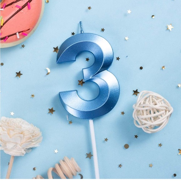 🆕 Number Candle 3 - Picture 6 of 10